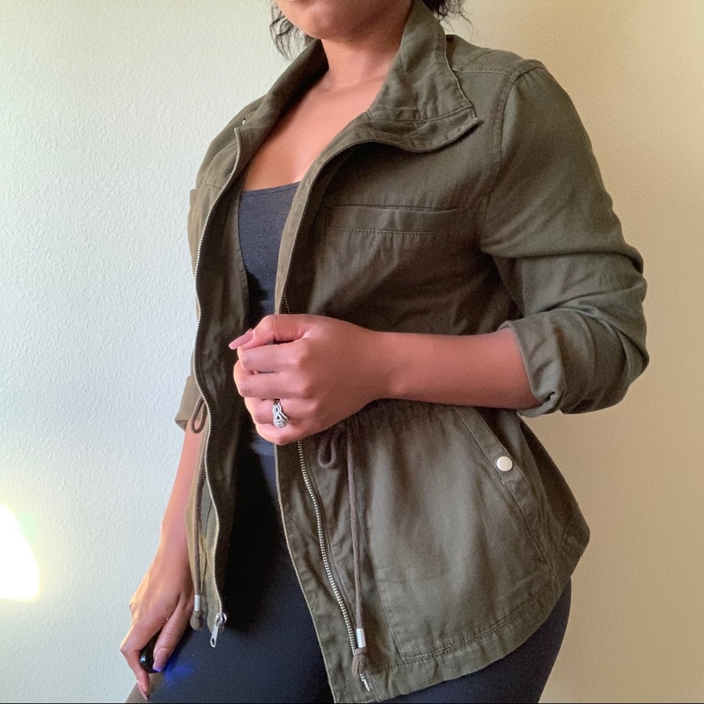 Old Navy Army Green Utility Jacket Size M